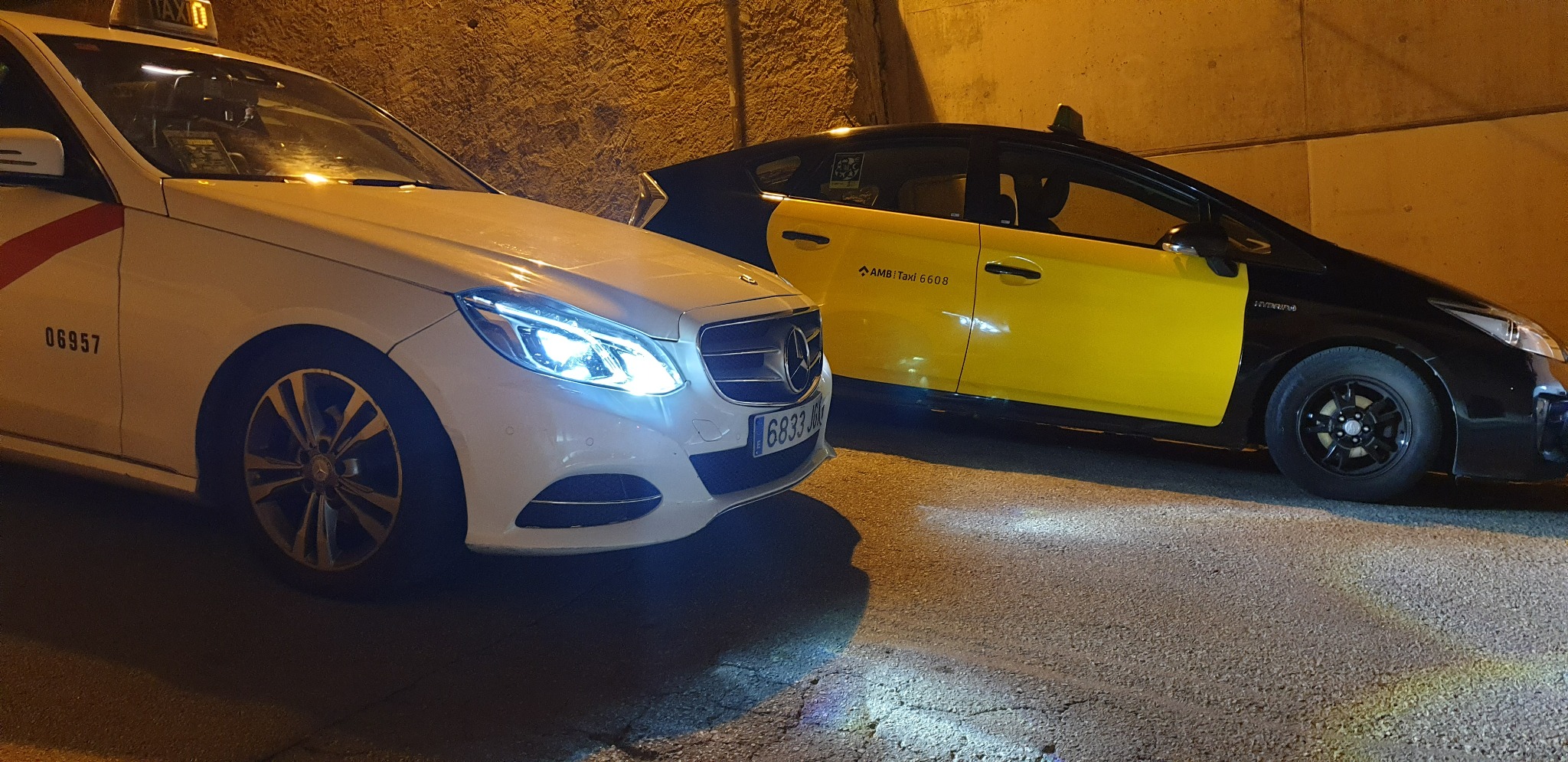 Mercedes Clase E en servicio
