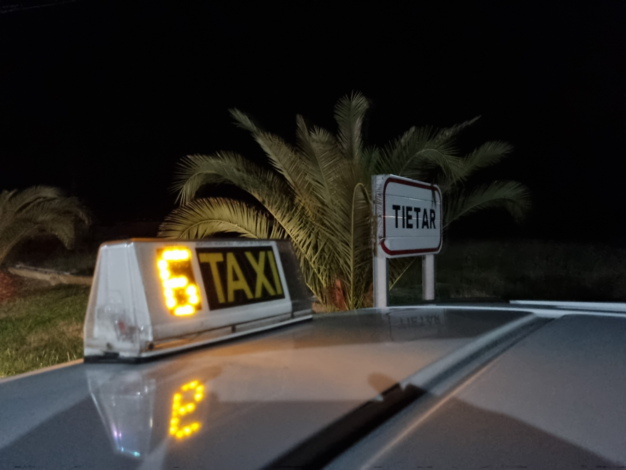 Taxi en ruta