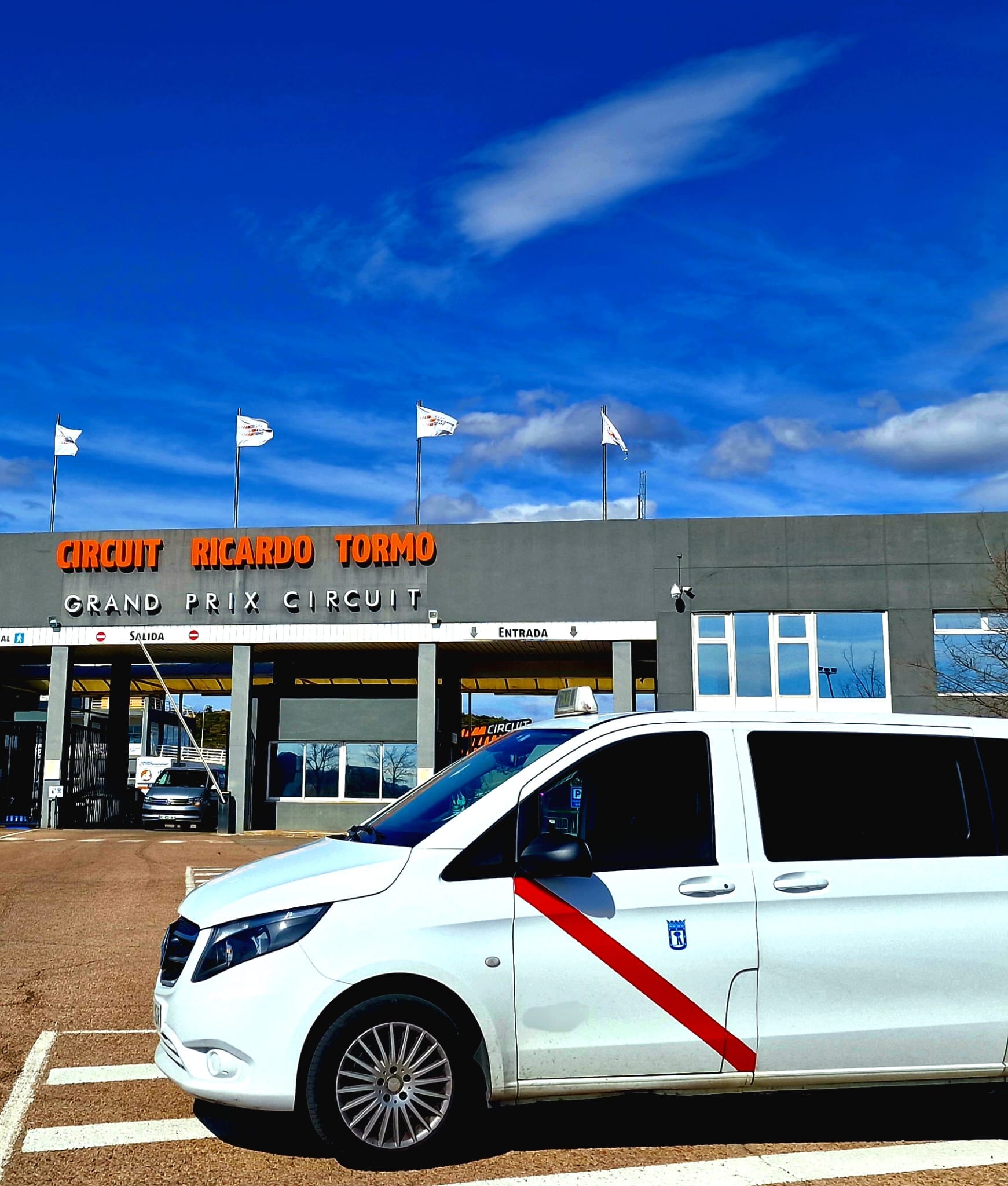 Mercedes Vito en servicio en circuito