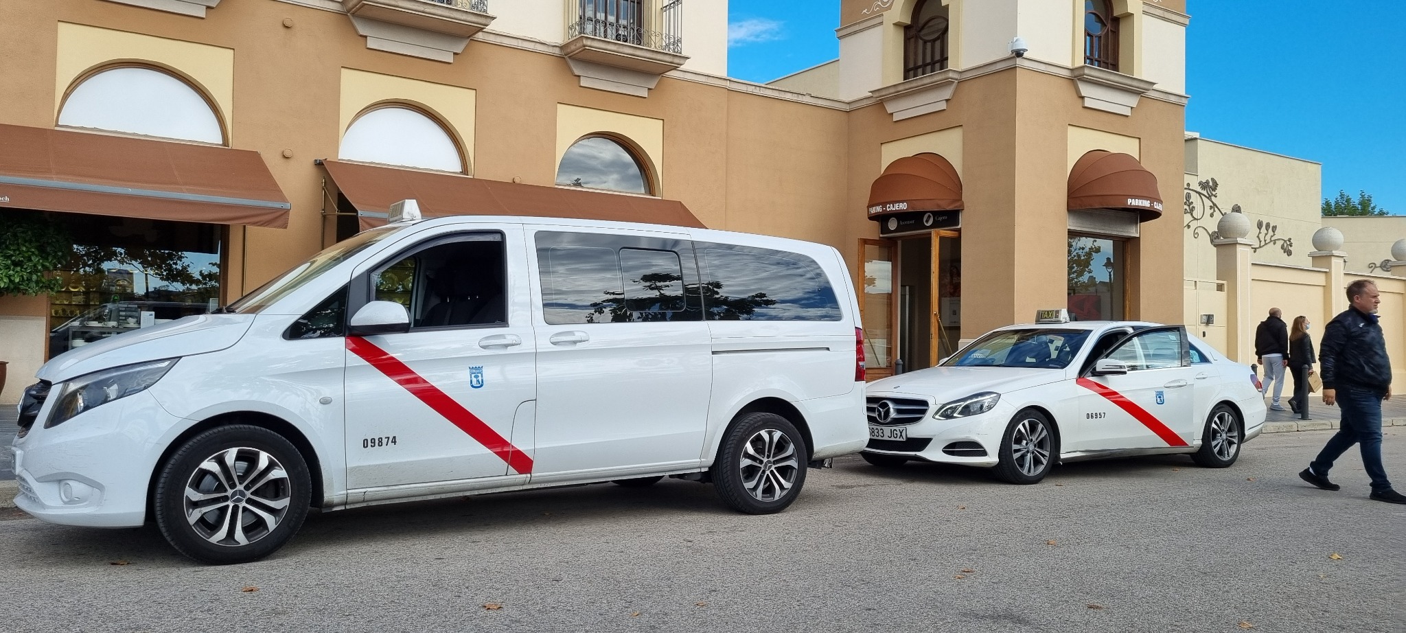 Vehículos Mercedes de la flota