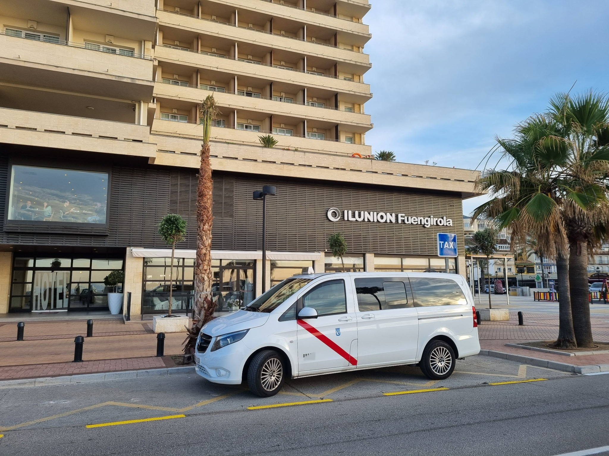 Mercedes Vito en servicio de hotel